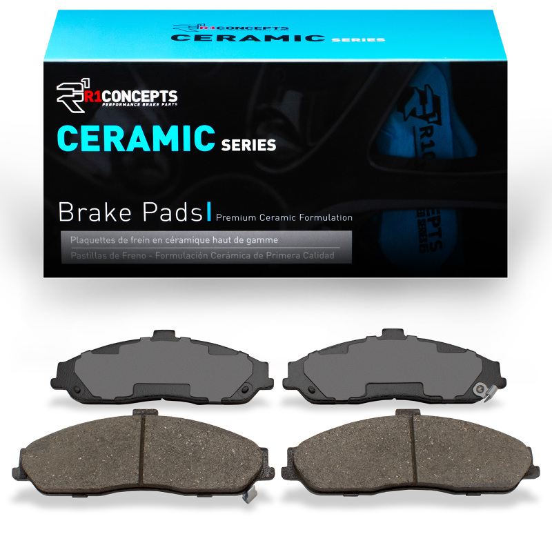 Cadillac XLR Brake Pads - Front - R1 Concepts - R1 Ceramic - `97-`13